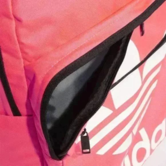 Pink White Adidas Original Trefoil Pocket Backpack main image 8